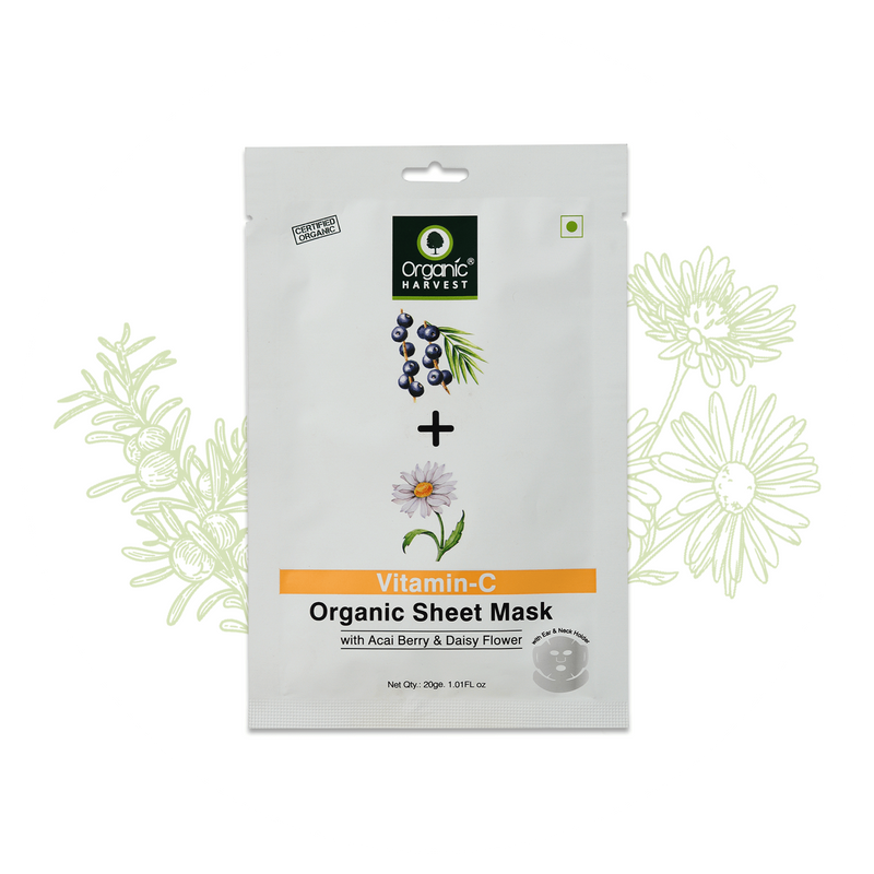 Organic Harvest VITAMIN C SHEET MASK