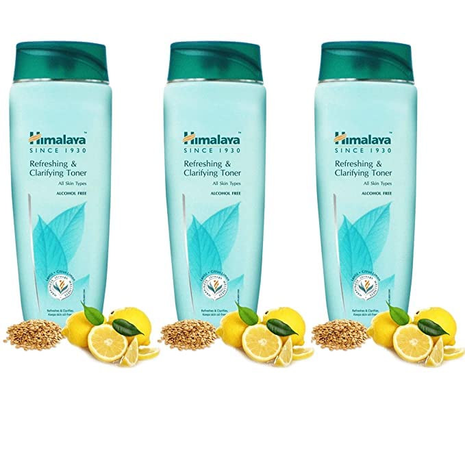 Himalaya Herbals Refreshing and Clarifying Toner- 100ml (Pack of 3)