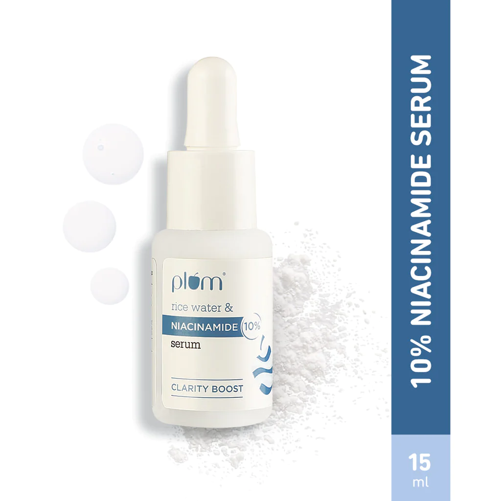 Plum 10% Niacinamide Face Serum with Rice Water(15gm)