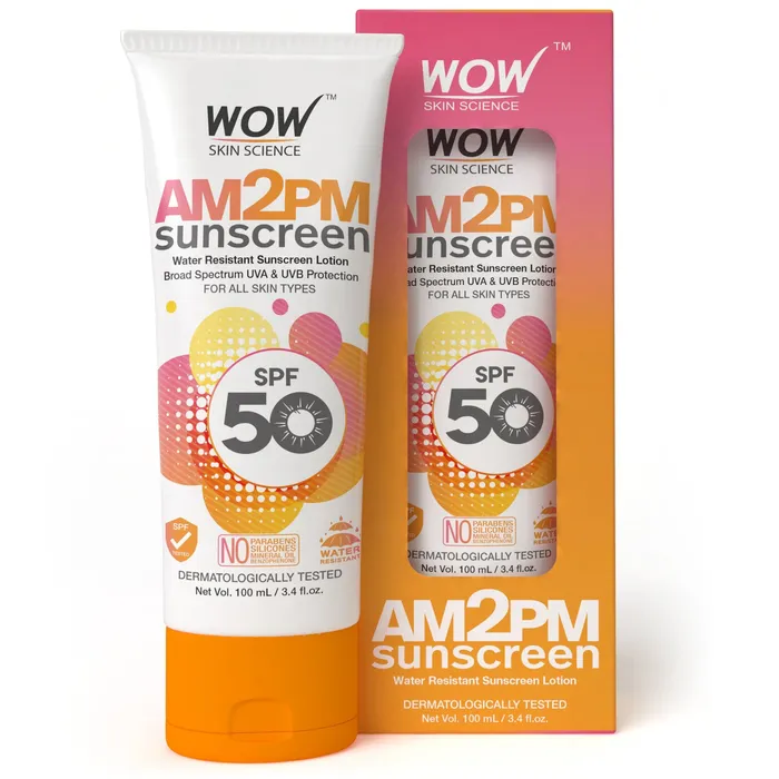 Wow WATER RESISTANT SUNSCREEN LOTION-100ml