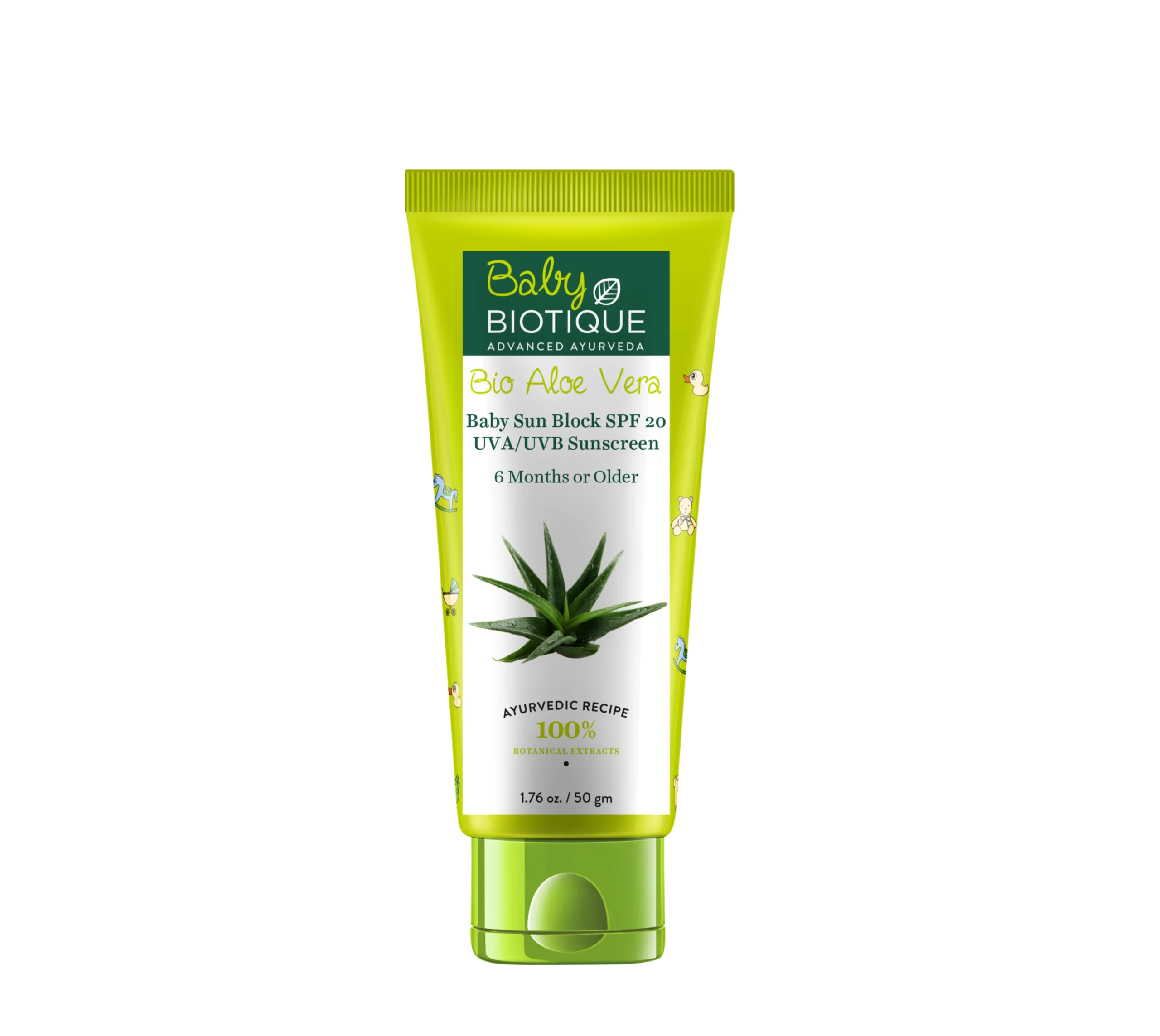 Biotique Milk Soothing Cream Baby50g Faasha