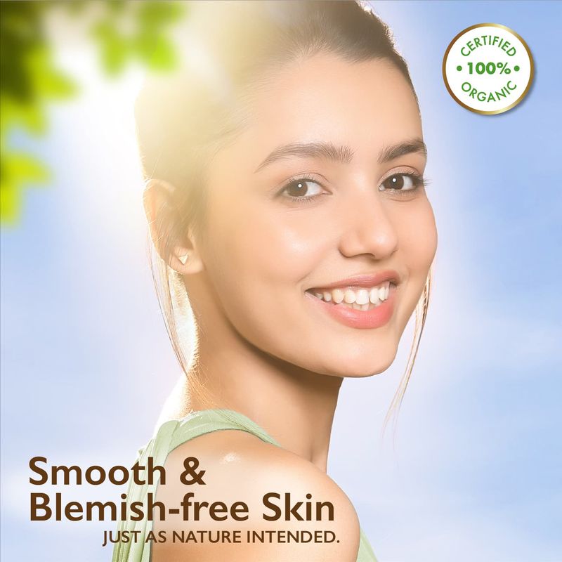Organic Harvest Acne Control Mattifying Face Cleanser: Green Tea, Moringa & Aloe Vera-(100ml) - Image 5