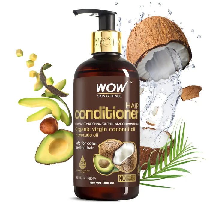 WowCoconut & Avocado Oil Hair Conditioner-300ml - Image 2