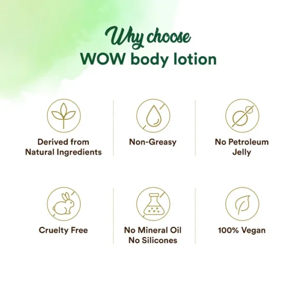 WOW Skin Science Aloe Vera Body Lotion-400ml - Image 5