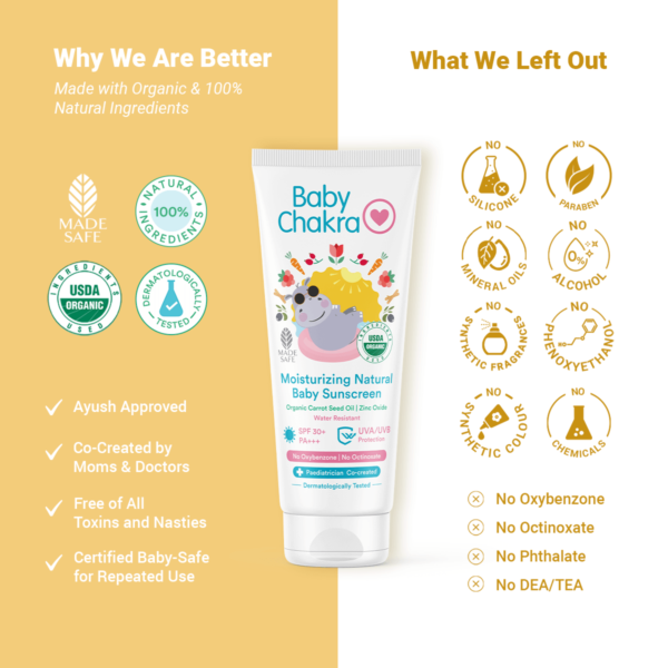 Baby Chakra Moisturizing Natural Baby Sunscreen - Image 7