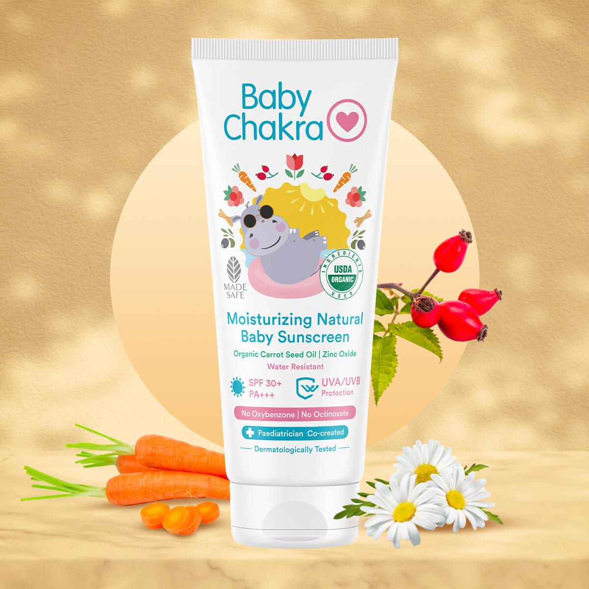 Baby Chakra Moisturizing Natural Baby Sunscreen