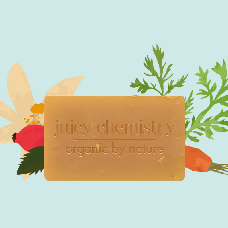The Juicy Chemistry Carrot, Rosehip & Neroli Soap