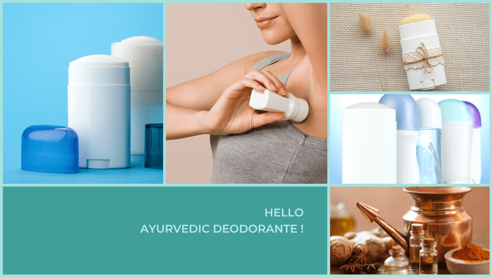 Ayurvedic deodorante