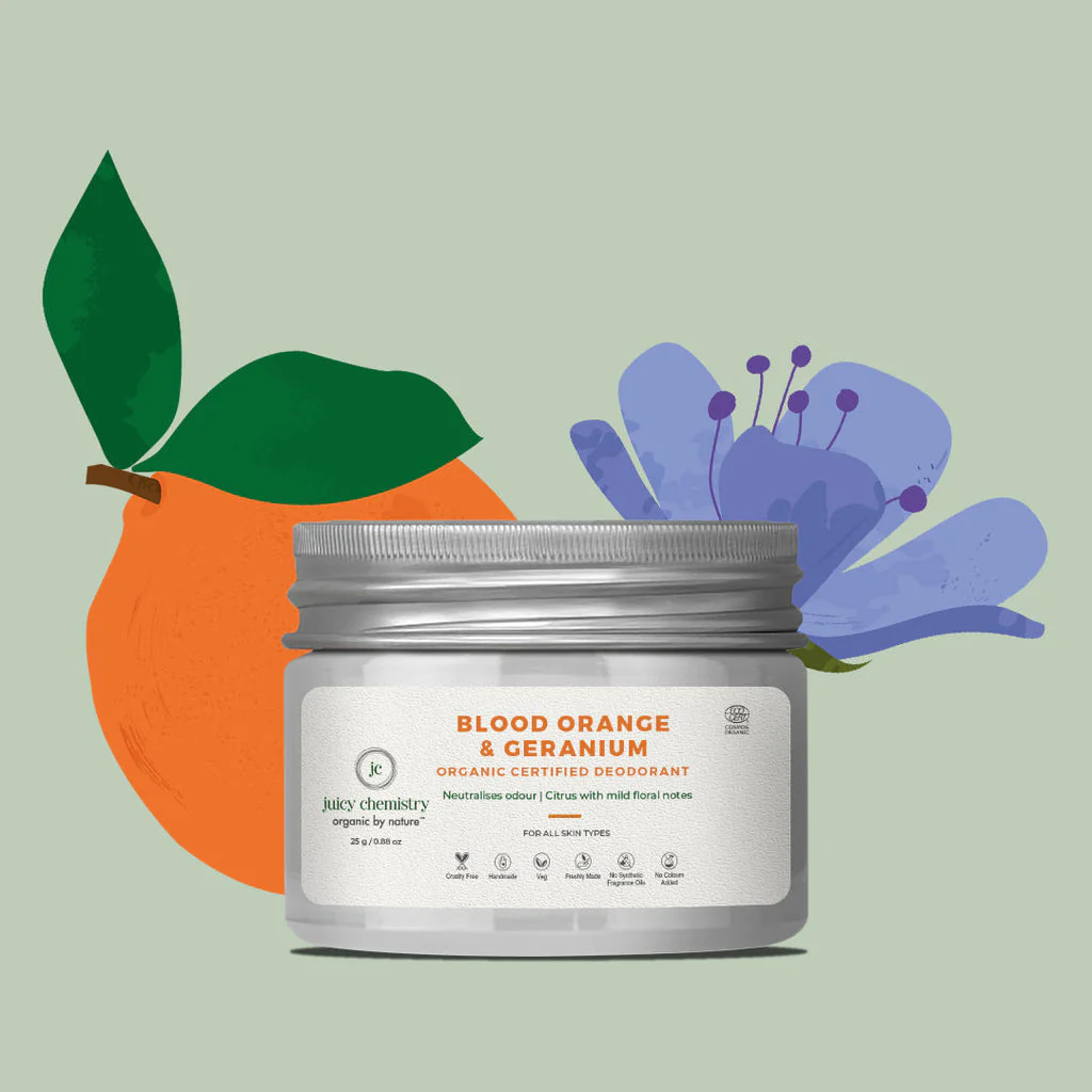 Juicy Chemistry Volamena Grapefruit and Peppermint Deodorant Cream