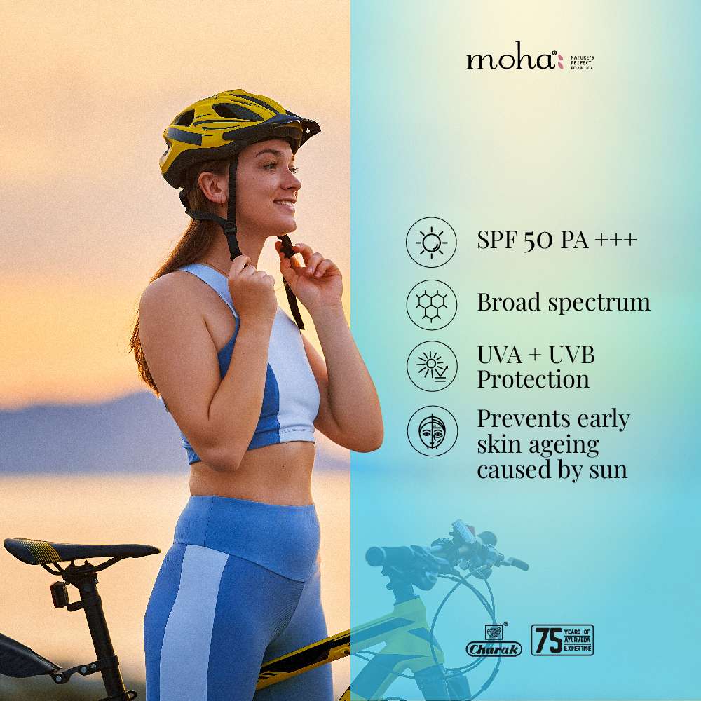 Moha Sunscreen Spray SPF50 UVA+ UVB PA+++(170g) - Image 7