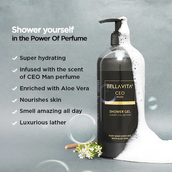 Bella Vita Luxury CEO MAN Body Wash Refreshing Shower Gel -500 Ml - Image 3