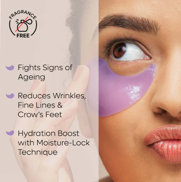 Macffeine Black Tea Complex™ Hydrogel Under Eye Patches with Vegan Collagen Peptide | Anti-Ageing - 15 Pairs - Image 2