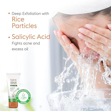 VLCC Oil Defense Scrub with Salicylic Acid Serum - 100g - Image 7