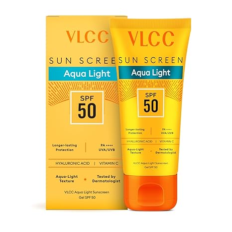 VLCC Aqua Light Sunscreen Gel SPF 50 PA+++-30g - Image 5