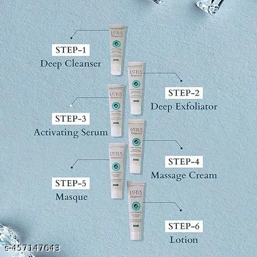 Roll over image to zoom in Lotus Organics Diamond Radiance Facial Kit-54g - Image 3